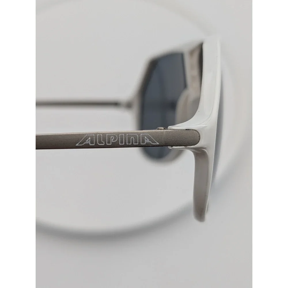 Alpina Vintage White Sport Sunglasses SWIFT A400 POL Made in‎ W Germany